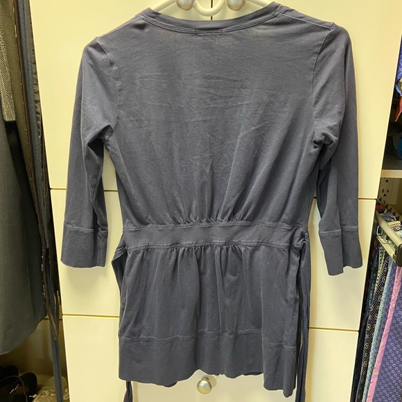 Theory Belted Knit Top - Picture 3 of 5